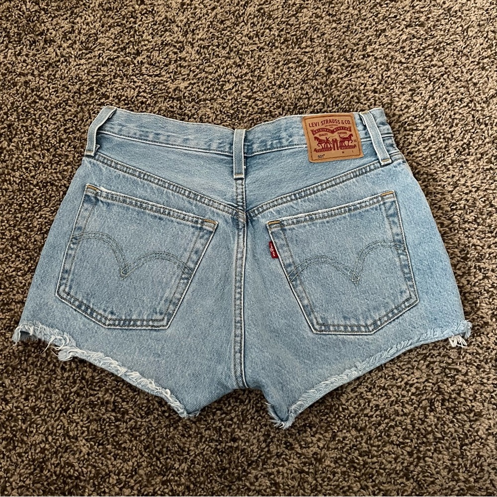 Levi's 501 Original Denim Shorts 25